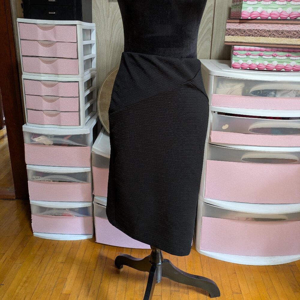 Wardrobe Staple Black Pencil Skirt